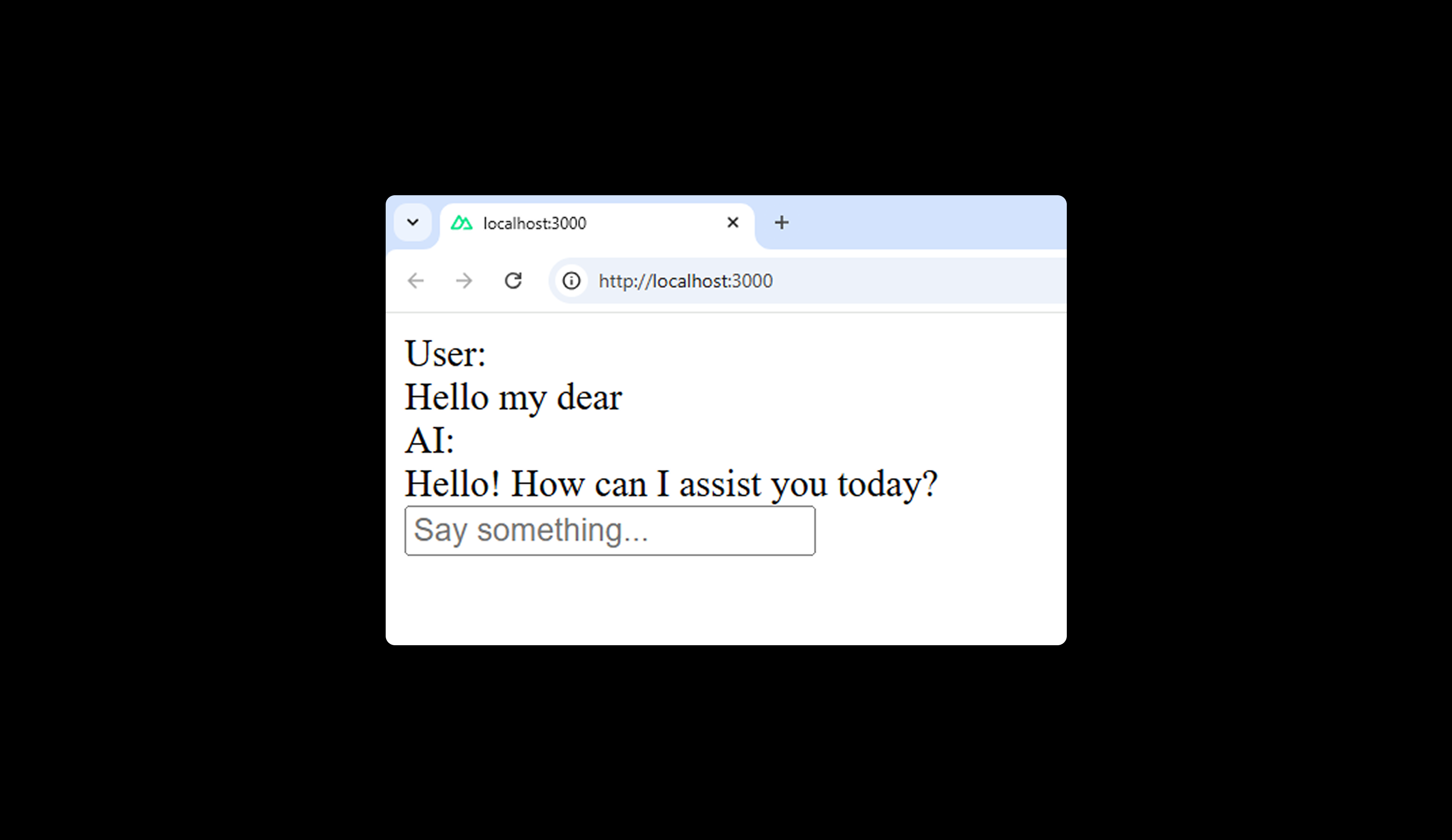 work with chatbot in VueJS (Nuxt)